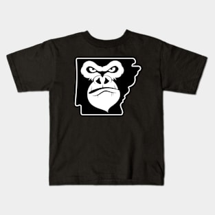 GorillARKANSAS Kids T-Shirt